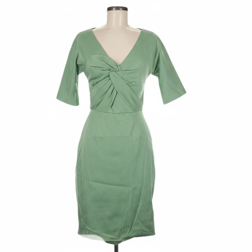 LELA ROSE Mint Midi Dress Size 4